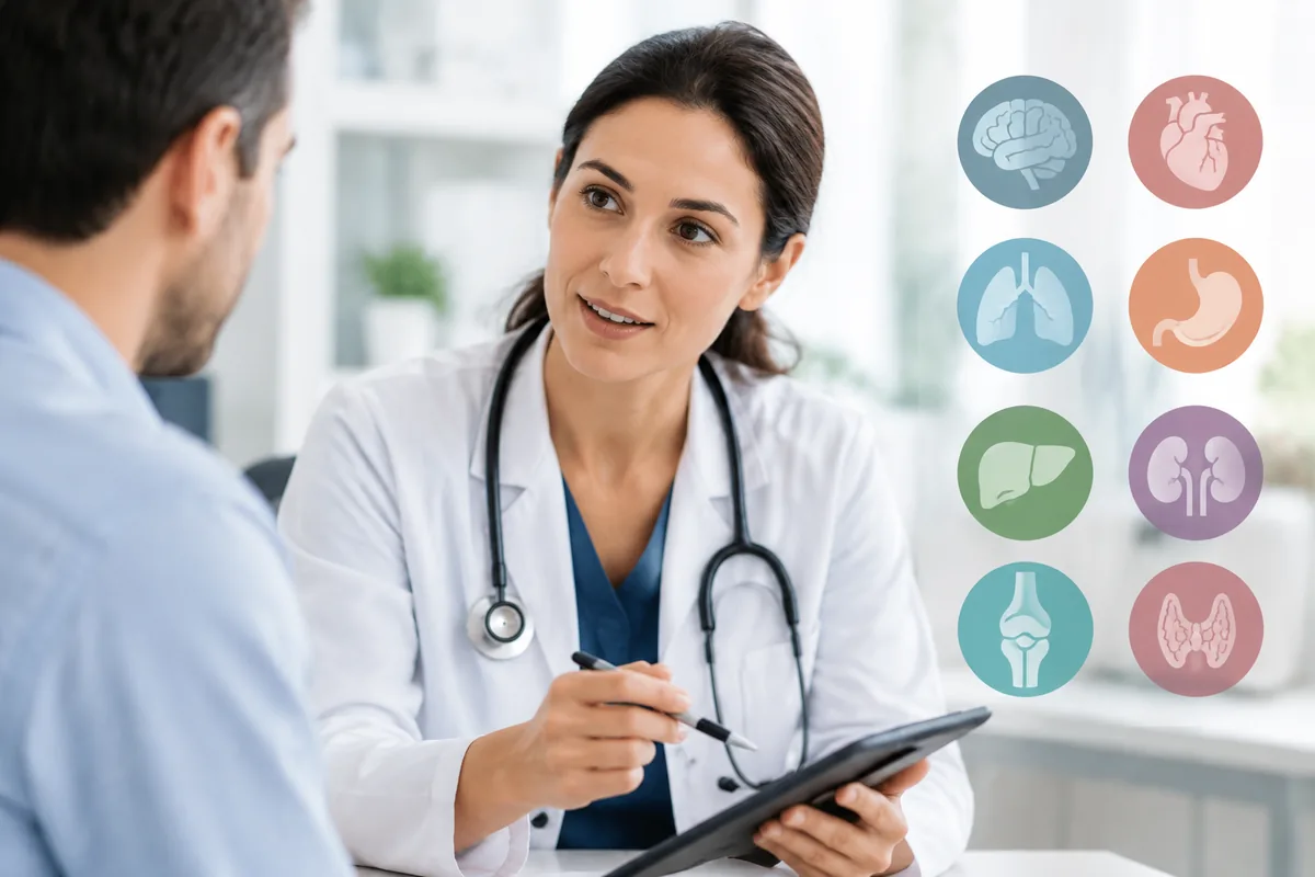 Comment choisir un spécialiste selon son organe ou sa pathologie